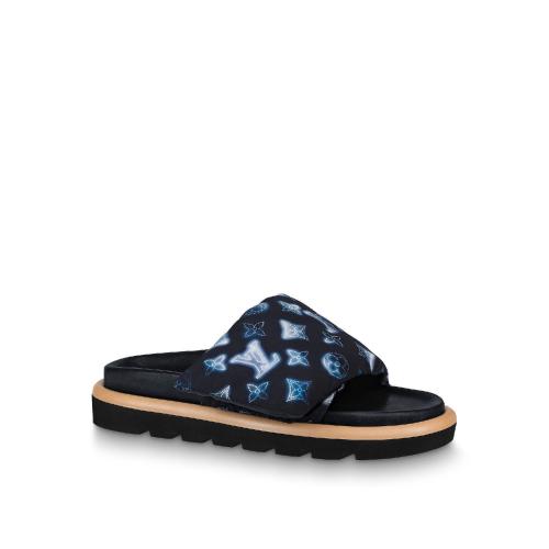  LV路易威登 22年秋冬 女士 平底涼鞋 POOL PILLOW COMFORT 涼拖 1A9SMO 1A9SMP 1A9SMQ 1A9SMR