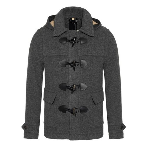  BURBERRY/博柏利 男士灰色時(shí)尚休閑大衣 8008648 PLFSX