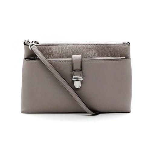 Michael Kors/邁克·科爾斯  女士 灰色 牛皮革 單肩斜挎包MK  30H6SM9C3L081