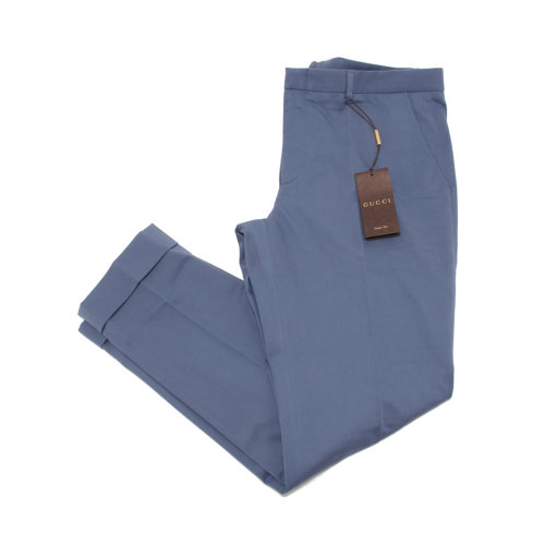 GUCCI/古馳 男士純色棉質(zhì)混紡氨綸休閑褲長(zhǎng)褲 368555-Z4368 多色可選