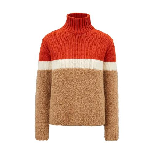  MONCLER蒙可蒙克萊 22年秋冬 女士 針織衫 Wool %26 Alpaca Polo Neck Jumper H20939F00010M2269