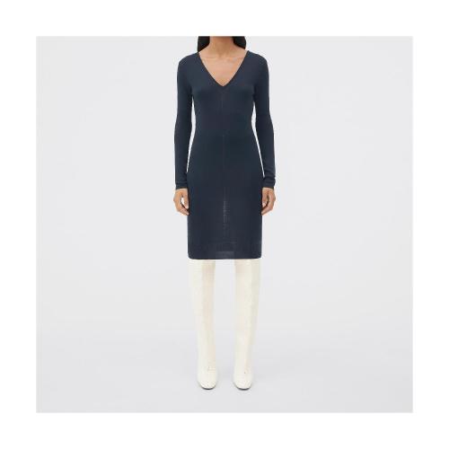  BV葆蝶家 22年秋冬 女士 連衣裙 robe en soie legere 715658V2E104140