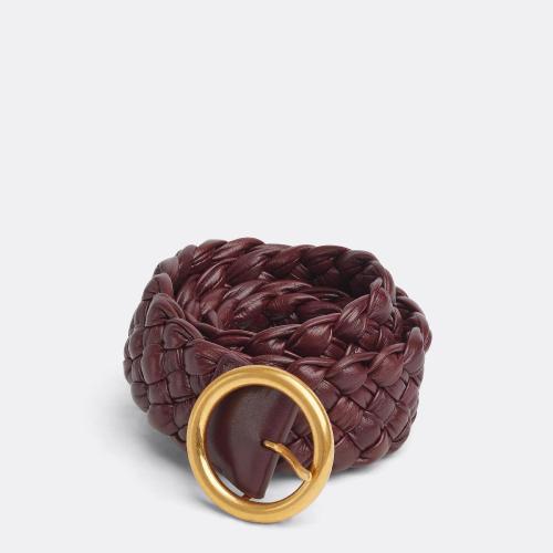  BV葆蝶家 22年秋冬 女士 腰帶 ceinture foulard intreccio 715635V2F412247