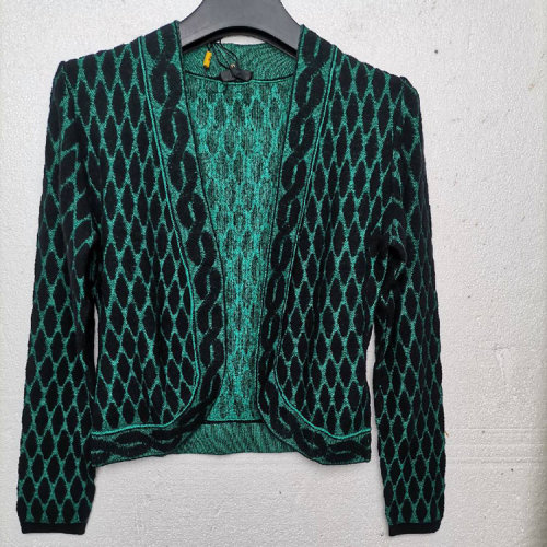 ESCADA/愛斯卡達(dá) 綠色針織外套 5013898 11480