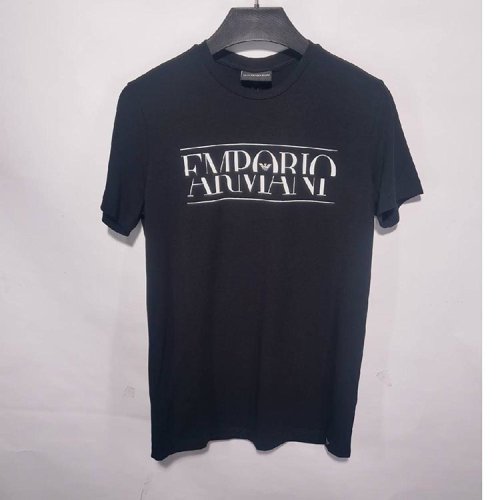 Emporio Armani/安普里奧阿瑪尼 黑色女士短袖T恤