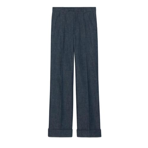  GUCCI古馳 22年秋冬 男士 Gucci HA HA HA特別系列牛仔褲 712865 ZALP0 4783