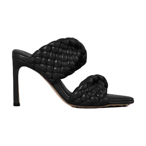  BV葆蝶家 22年秋冬 女士 高跟涼鞋 SANDALES BV CURVE 618757VBTG01000 預(yù)定商品1-3周發(fā)貨