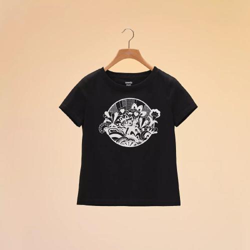  HERMES愛馬仕 22年秋冬 女士 短袖T恤 T-shirt micro cartouche H2E4613DU0234