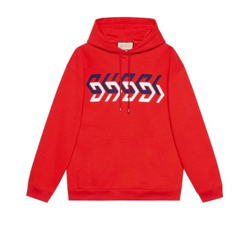  GUCCI古馳 22年秋冬 男士 Gucci鏡像效果印花針織衛(wèi)衣 681210 XJDV3 6229