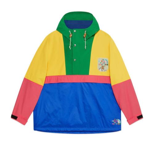  GUCCI古馳 22年秋冬 男士 The North Face x Gucci聯(lián)名系列棉質(zhì)夾克 671467 ZAH9I 3569