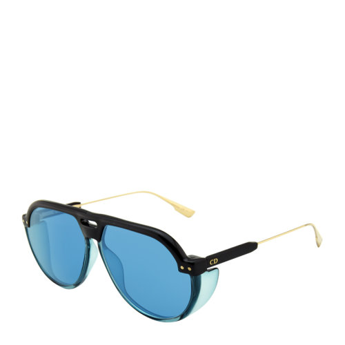 DIOR/迪奧 時(shí)尚 休閑 復(fù)古 飛行員 蛤蟆鏡 板材 全框 男女款 駕駛鏡 太陽(yáng)鏡 彩色鏡片 多色可選 墨鏡 眼鏡 DIORCLUB3 61mm DIOR 迪奧