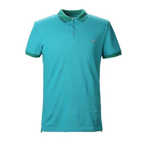  BURBERRY/博柏利 男士綠色棉質(zhì)短袖POLO衫 3965277 PLFSX