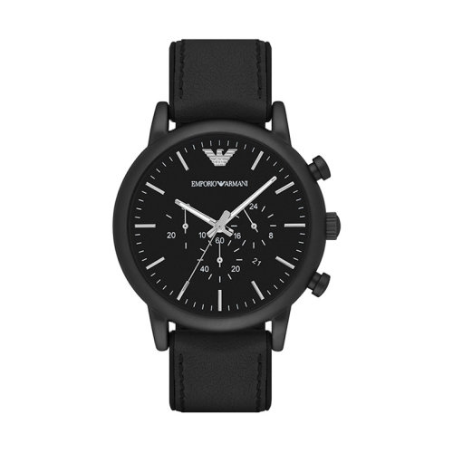 Emporio Armani/安普里奧阿瑪尼 阿瑪尼男士手表皮質(zhì)表帶休閑石英腕表 AR1970