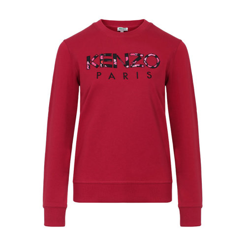 KENZO/高田賢三 女衛(wèi)衣 LOGO圖案 棉質(zhì)圓領(lǐng)長袖衛(wèi)衣運動衫 2SW707 962