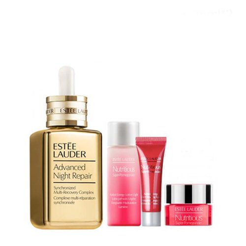 限定版Estee Lauder/雅詩蘭黛特潤修護肌活精華露50ml（流金限定版）送紅石榴旅行套