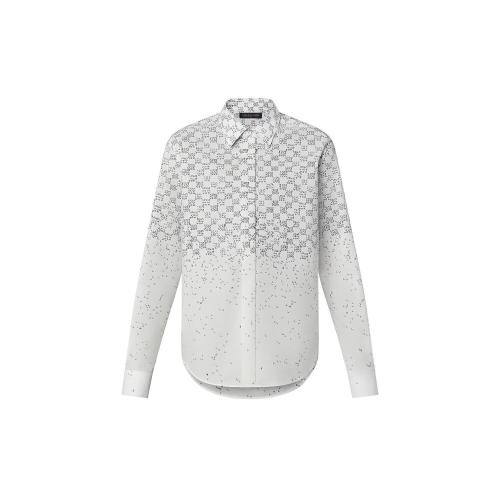  LV路易威登 22年秋冬 男士 長(zhǎng)袖襯衫 DAMIER SPREAD 長(zhǎng)袖襯衫 1AA5F0 1AA5EZ 1AA5F1 1AA5EU 1A