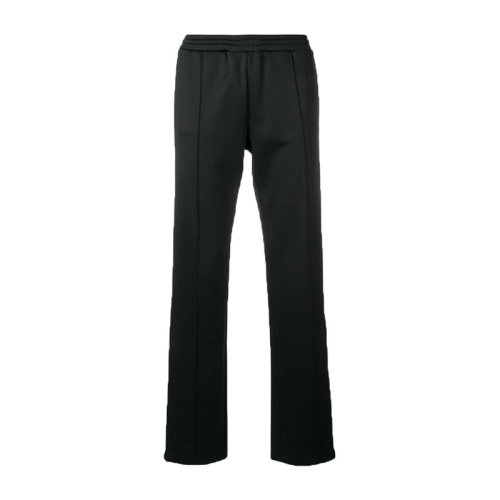 Valentino/華倫天奴  男褲 時尚簡約 VLTN徽標(biāo) 男士黑色運(yùn)動褲 RV3MD00Q5840NO  HKY015C