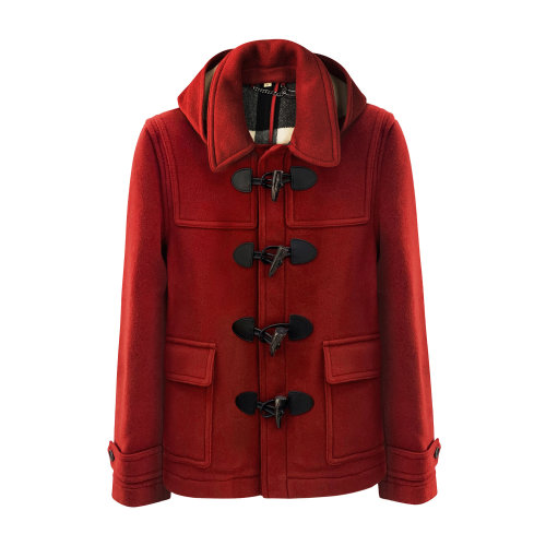 羊毛百搭款牛角扣大衣 BURBERRY/博柏利 巴寶莉 風(fēng)衣 男士外套 男士大衣