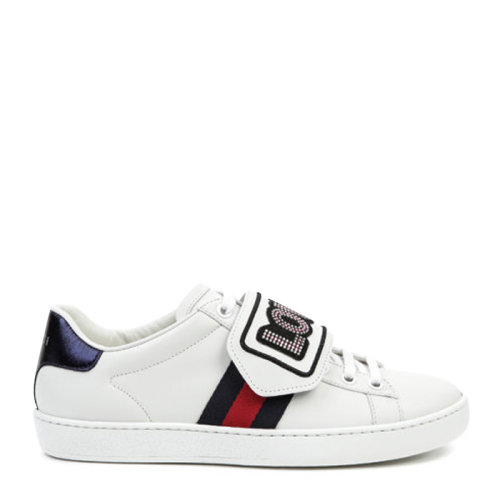 GUCCI/古馳 女士白色牛皮loved小白鞋休閑運動板鞋 5053290FI109060 女鞋