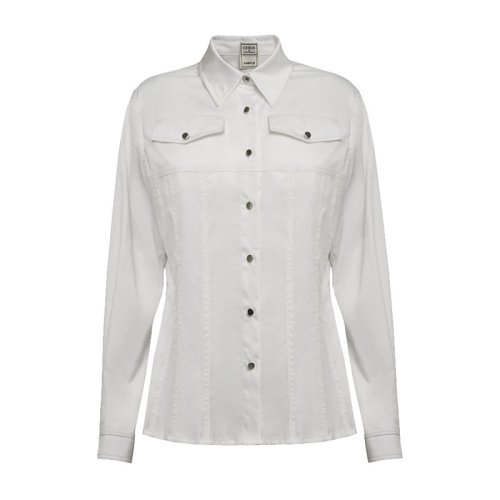 【Designer Womenwear】Chris by Christopher Bu/卜柯文女士長袖襯衫 基礎款百搭襯衣