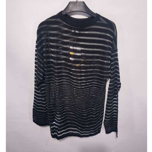 Emporio Armani/安普里奧阿瑪尼/男士針織衫/毛衣/黑白條紋