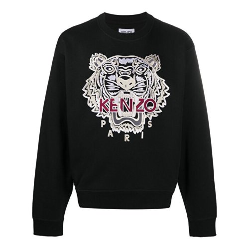  KENZO/高田賢三 男士黑色棉質(zhì)衛(wèi)衣 FA65SW111 4XV 99 PLFSX