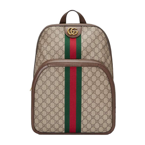 GUCCI/古馳 Ophidia系列中號(hào)帆布/配皮GG背包 547967 9U8BT