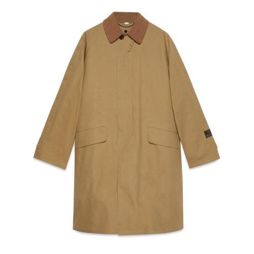  GUCCI古馳 22年秋冬 男士 可拆卸背心棉質(zhì)大衣 710528 Z8A6P 2177