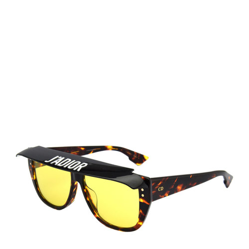 DIOR/迪奧 個(gè)性 時(shí)尚 摩登 可拆卸遮陽板 男女款太陽鏡 糖果色鏡片 墨鏡 眼鏡 DIORCLUB2 56mm DIOR 迪奧