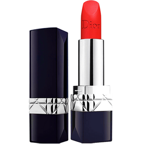 DIOR/迪奧 烈焰藍(lán)金唇膏迪奧口紅 3.5g999#啞光【正紅顯白】
