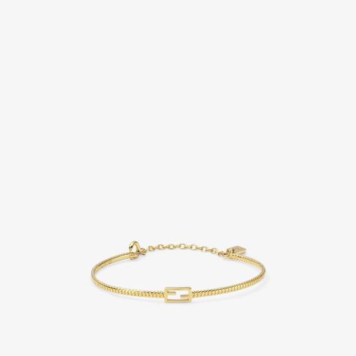  FENDI芬迪 22年秋冬 女士 手鐲 金色手鐲 8AG988B08F0CFK