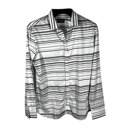 Emporio Armani/安普里奧阿瑪尼 男士白色長袖襯衫 R1CF2T R172C 010