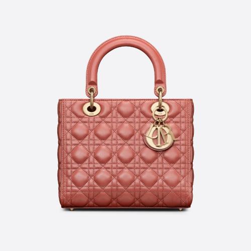  DIOR迪奧 22年秋冬 女士 單肩包 Sac Lady Dior Medium M0565ONGE_M48M