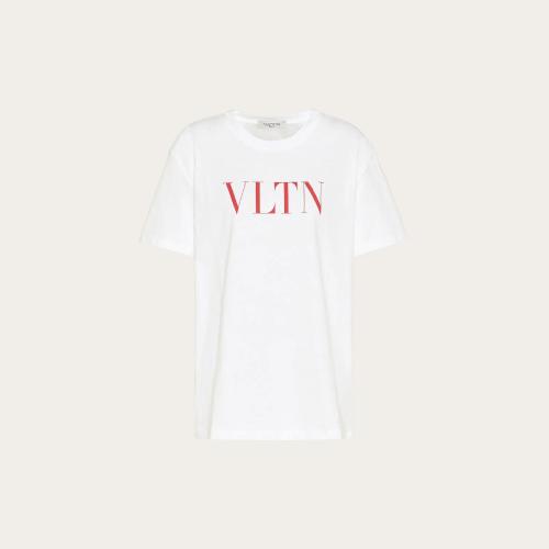  VALENTINO華倫天奴 22年秋冬 女士 短袖T恤 T-shirt a imprime VLTN UB3MG07D3V6A33