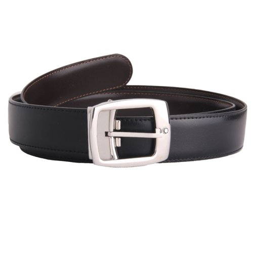 MontBlanc/萬寶龍男士休閑商務牛皮皮帶9695