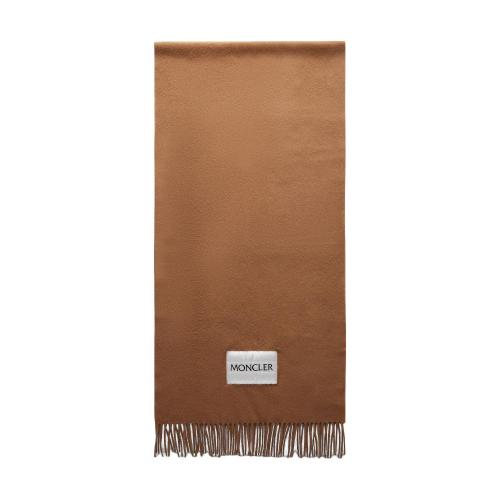 MONCLER蒙可蒙克萊 22年秋冬 男士 圍巾 徽標(biāo)羊毛圍巾 H20913C00022A0152245