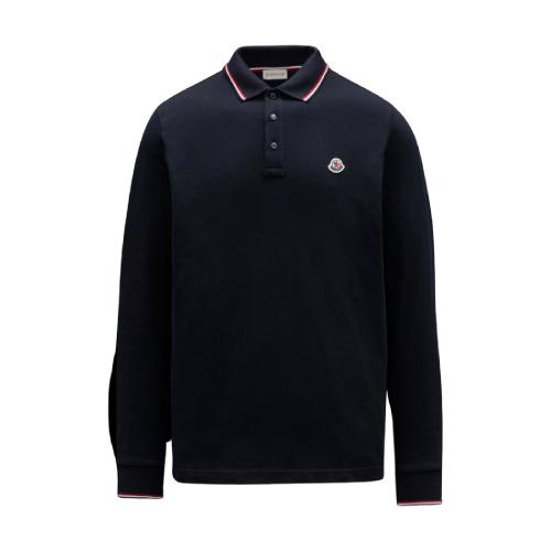  MONCLER蒙可蒙克萊 22年秋冬 男士 長袖Polo Long Sleeve Polo Shirt F20918B7010084556773 預(yù)定商品1-3周發(fā)貨