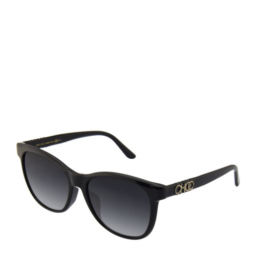 Jimmy Choo/周仰杰 吉米周 簡約 百搭 板材 全框 女士 太陽鏡 漸變色鏡片 鏡腿 碎鉆 logo 墨鏡 眼鏡 JUNE/F/S 56mm Jimmy Choo周仰杰