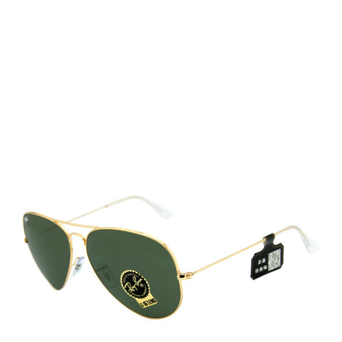 Ray-Ban/雷朋 太陽鏡 經(jīng)典 飛行員 大框 男女款 玻璃鏡片 潮流 時(shí)尚 復(fù)古 墨鏡  RB3025-001-62 Ray-Ban雷朋