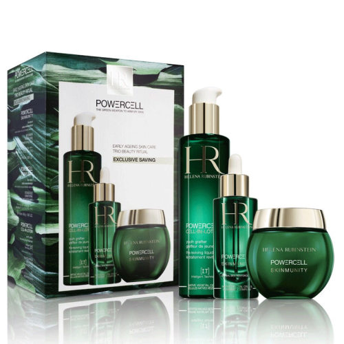 Helena Rubinstein/赫蓮娜 HR 悅活新生綠寶瓶套裝 精華露50ml+綠寶瓶50ml+悅活新肌水200ml