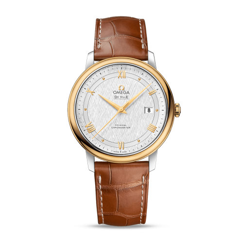 OMEGA/歐米茄 碟飛系列 典雅 同軸腕表 精鋼 18K金 自動機械 男士腕表 424.23.40.20.02.001