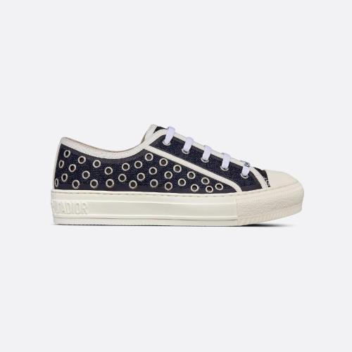  DIOR迪奧 22年秋冬 女士 休閑運動鞋 Walk'n'Dior 運動鞋 KCK281DST_S86B