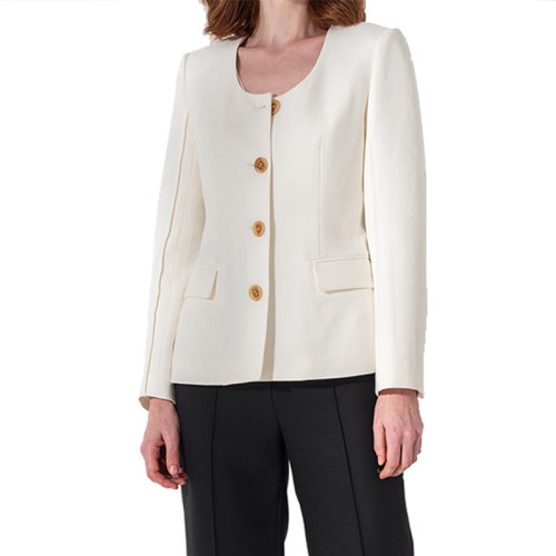 GeleiStory/GeleiStory 縱橫四海系列新款氣質(zhì)通勤日常職業(yè)休閑單排扣顯瘦西服外套女羊毛西服