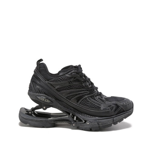 Balenciaga/巴黎世家 【22秋冬新款】女士X-PANDER系列磨損效果懸浮鞋跟設(shè)計網(wǎng)眼系帶休閑運動鞋彈簧鞋臟臟鞋 653870 W2RA2