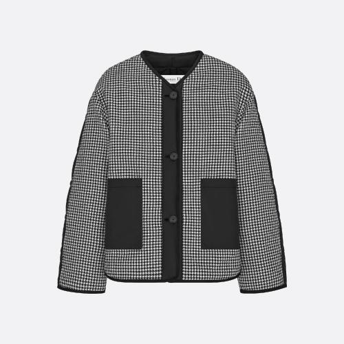  DIOR迪奧 22年秋冬 女士 大衣 短款大衣 257C56A1258_X9330