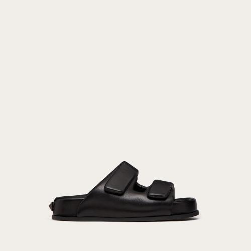  VALENTINO華倫天奴 22年秋冬 男士 平底涼鞋 CLAQUETTES ROMAN STUD EN NAPPA 1Y2S0F88AGR0NO