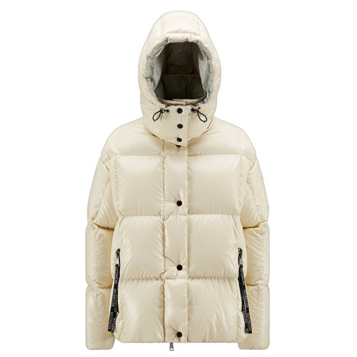 Moncler/蒙克萊 22年秋冬新款 Parana系列 女士象牙色/暖灰色短款襯墊羽絨服夾克H20931A0006568950065