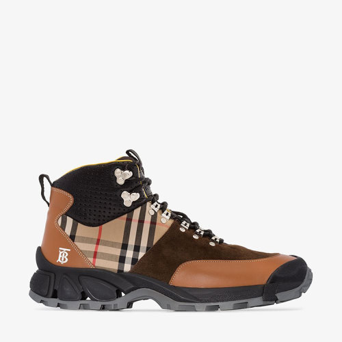 BURBERRY/博柏利 19年秋冬 百搭 男性 格紋 休閑運動鞋 80182533