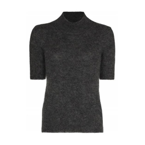 FENDI/芬迪 女士 時(shí)尚百搭 黑色羊毛針織衫/毛衣 FZX623AEEEF0ZNM HJH0022B