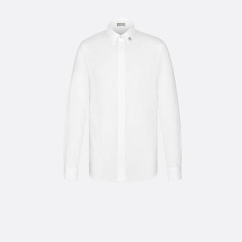  DIOR迪奧 22年秋冬 男士 長(zhǎng)袖襯衫 襯衫 013C501F1581_C080 預(yù)定商品1-3周發(fā)貨